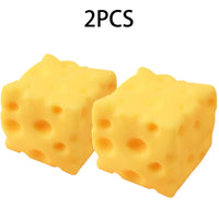 Swiss Cheese Cube Squishy