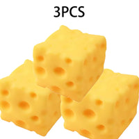 Swiss Cheese Cube Squishy