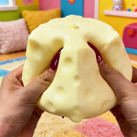 Swiss Cheese Cube Squishy