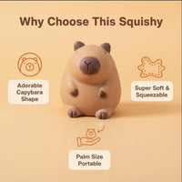 Chill Capybara Slow-Rise Squishy