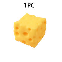 Swiss Cheese Cube Squishy